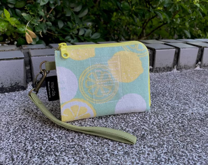 6 Coin 拉鍊零錢包 檸檬汽水