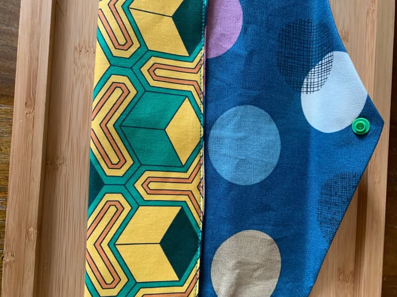 文青風環保純棉筷袋  鬼滅 和服 日本 潮物 收納 手作餐具袋 禮物