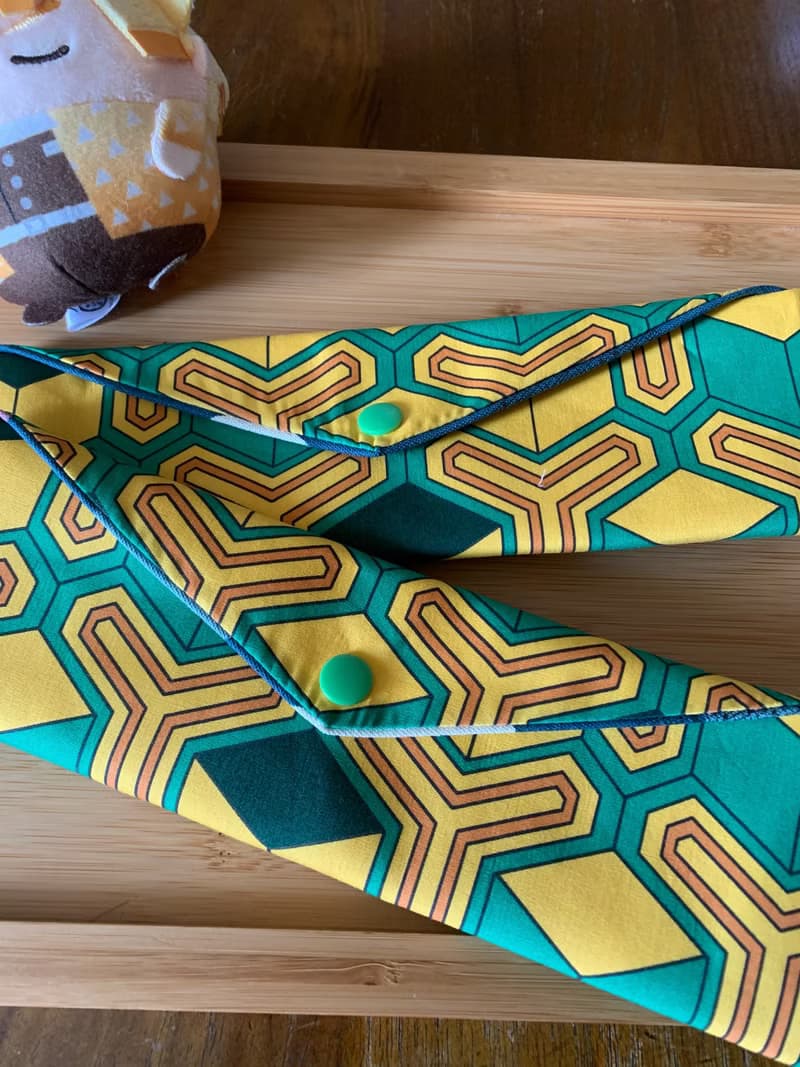 文青風環保純棉筷袋  鬼滅 和服 日本 潮物 收納 手作餐具袋 禮物