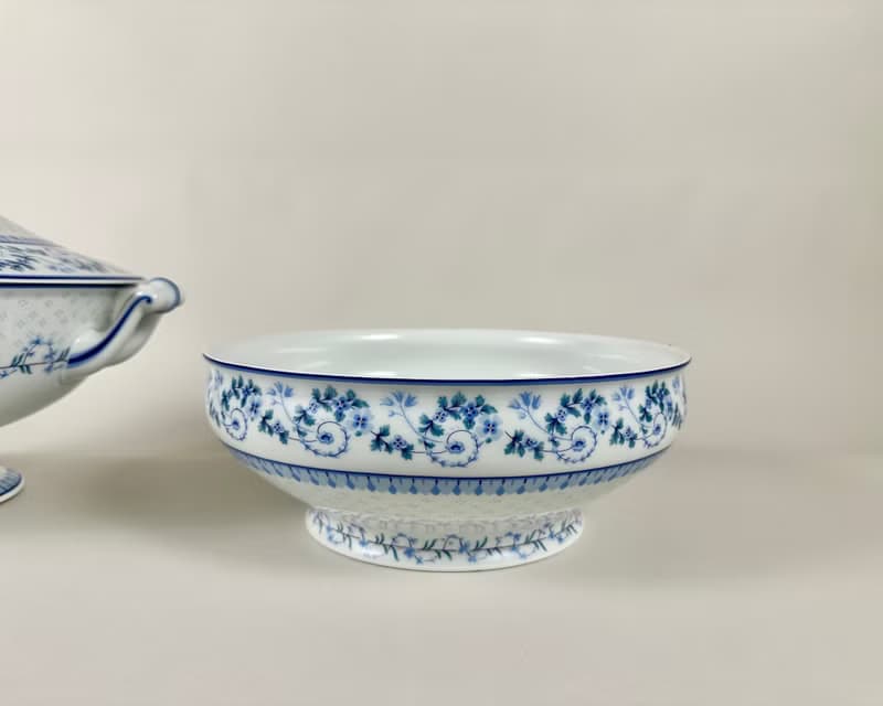 復古利摩日法國湯鍋和大號盛菜碗 一對套裝價格