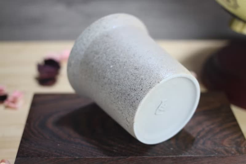 【送禮好物】240ml 柴燒天然落灰 方韻杯 咖啡杯 台灣鶯歌製