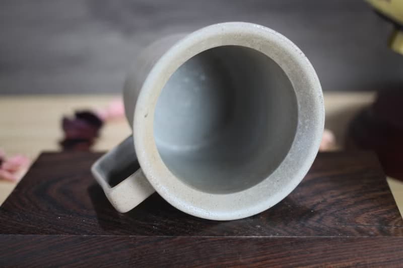 【送禮好物】240ml 柴燒天然落灰 方韻杯 咖啡杯 台灣鶯歌製