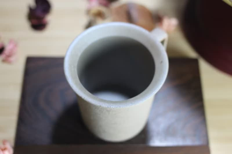 【送禮好物】240ml 柴燒天然落灰 方韻杯 咖啡杯 台灣鶯歌製