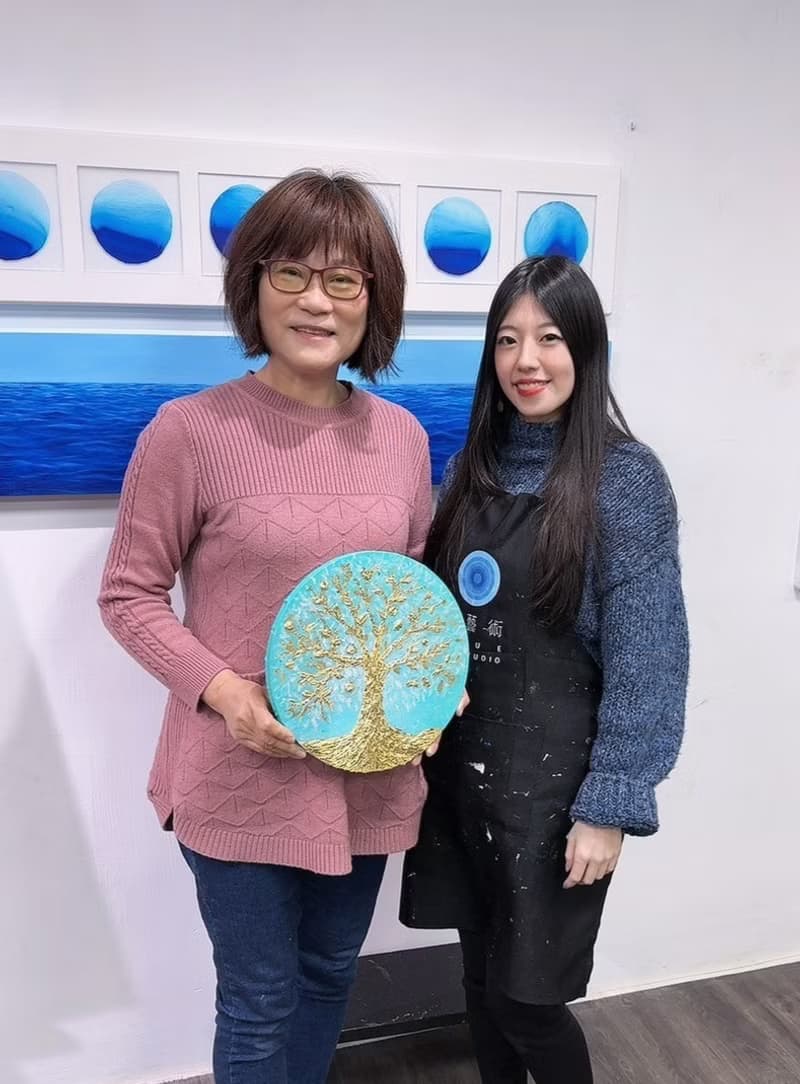 【體驗】質感金箔招財樹 掛畫 裝飾 喜慶送禮 擺件居家開運 年畫 聚會
