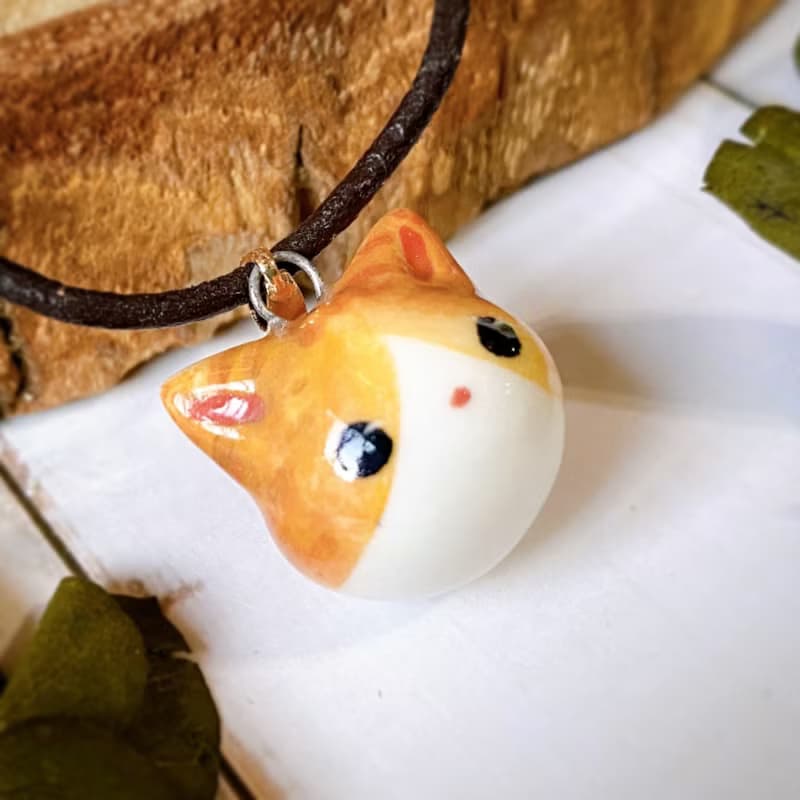 【擴香項鍊】香水精油項鍊 |小橘貓||擴香香氛禮盒