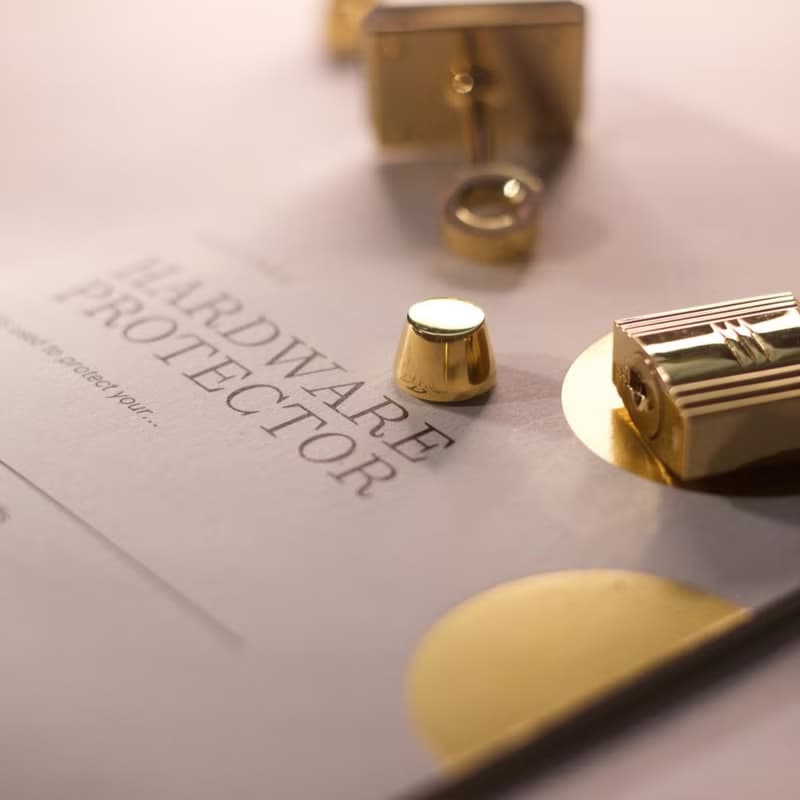 手袋金屬配件貼膜 / 保護貼 | 適用於 Hermes Kelly To Go 手袋