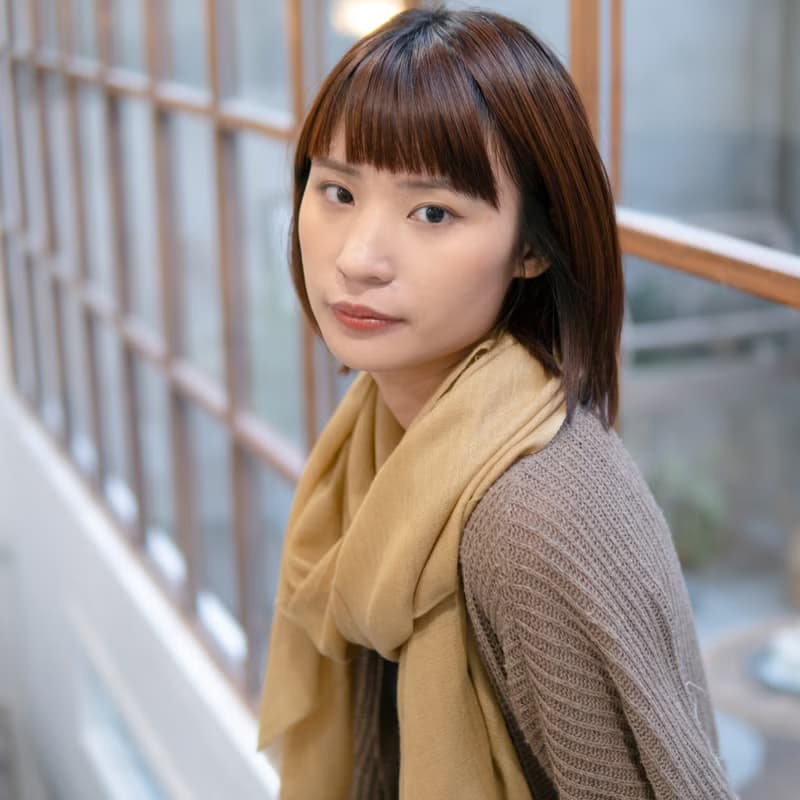 【保暖道具】喀什米爾 Cashmere 羊毛圍巾 - 焦糖