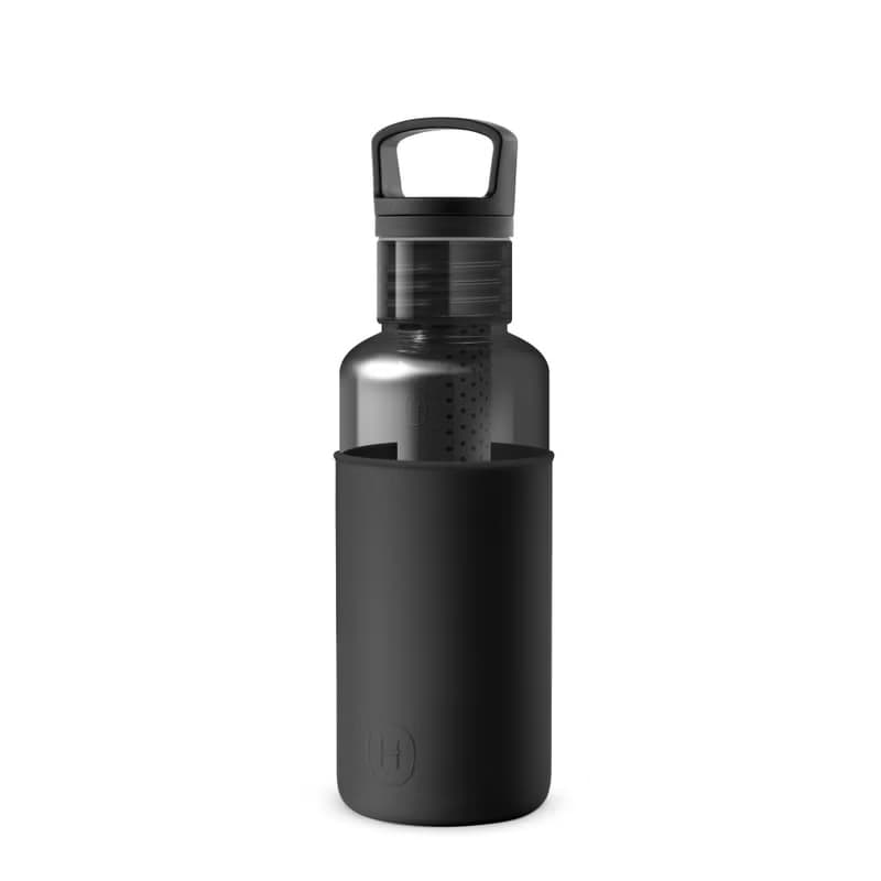 【健身必備】美國HYDY輕靚水瓶 Estiva系列 | 碳黑-午夜黑 590ml
