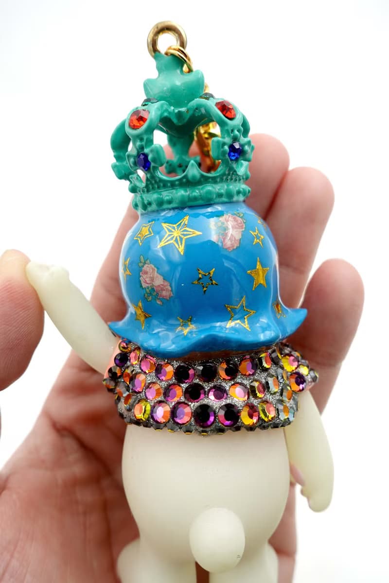 TIMBEE LO手工改裝MOLLY娃娃綴施華洛水晶手袋裝飾掛包包項鍊手鍊