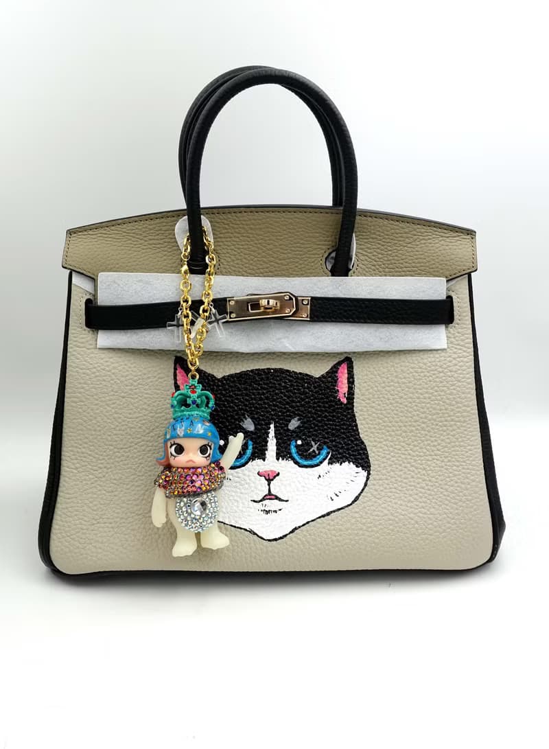 TIMBEE LO手工改裝MOLLY娃娃綴施華洛水晶手袋裝飾掛包包項鍊手鍊