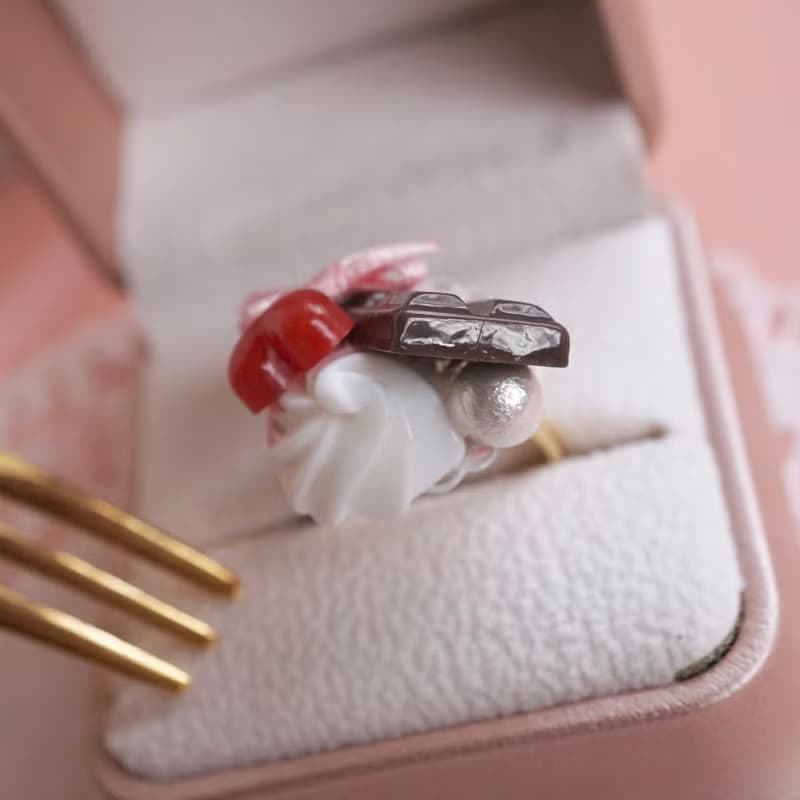 手作りチョコのリング