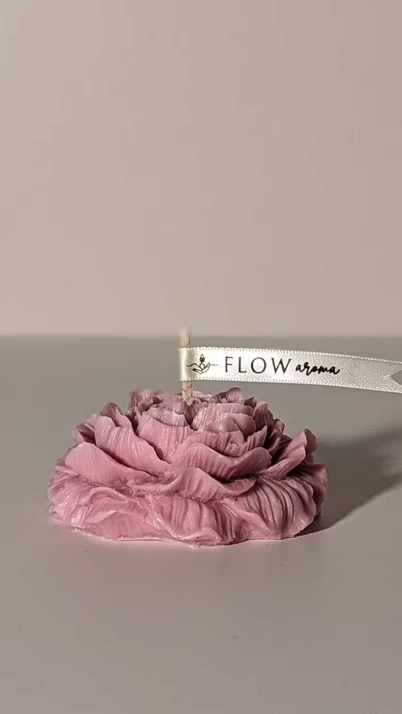 FLOW AROMA 心流香薰  | 恬靜芍藥 | 香氛蠟燭