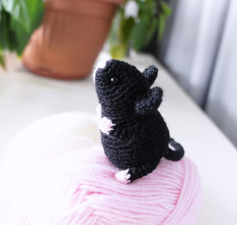 Grey mouse toy for kids, Llittle handmade toy, Stuffed animal toy, Cute mouse