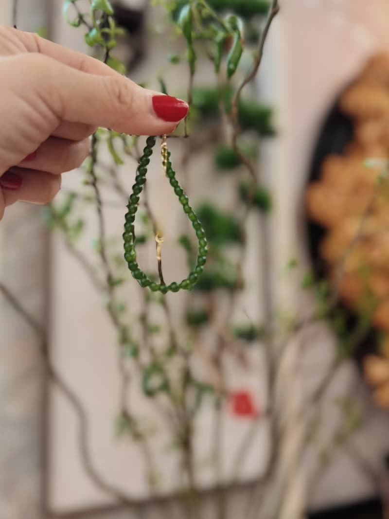 綠色瑪瑙手鏈天然石手串飾品禮盒包裝