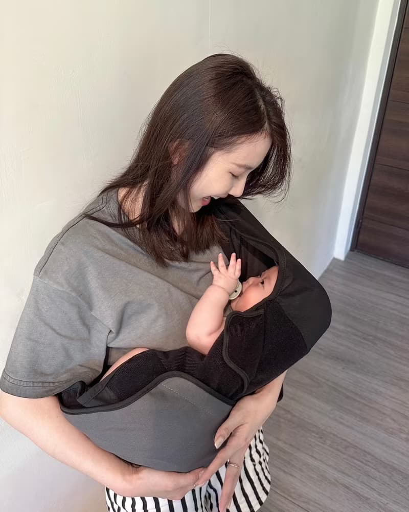 天使之翼- 嬰兒口袋背巾【新生兒即可使用】嬰兒 彌月禮 安撫神器