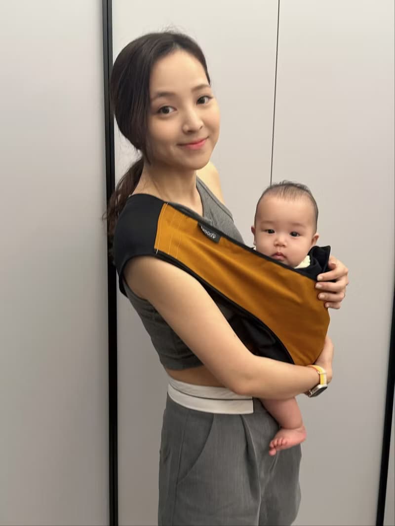 天使之翼- 嬰兒口袋背巾【新生兒即可使用】嬰兒 彌月禮 安撫神器