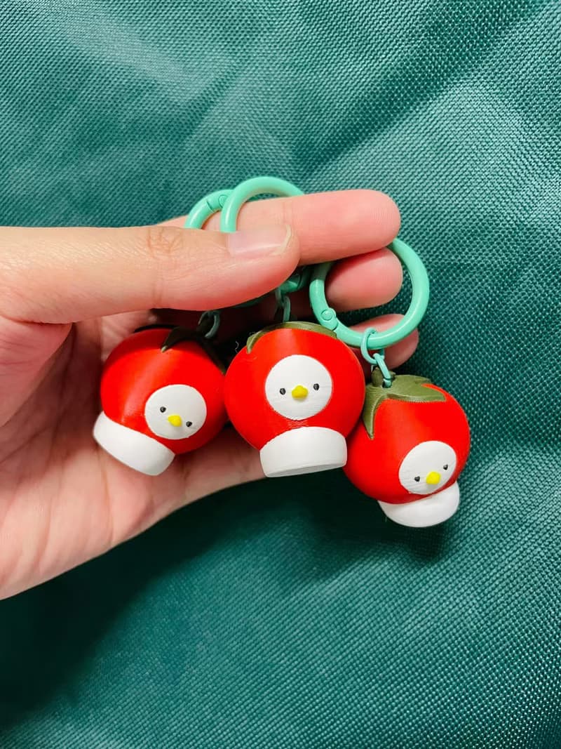 Goose Duck Tomato  - 3.5 cm (1 piece) | 3D Printed