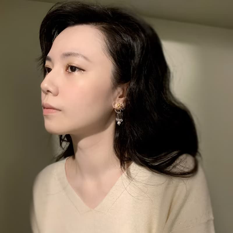 耳環 罌粟花 冰晶花系列 樹脂 水鑽 銀飾 耳夾  禮物 禮盒 情人節