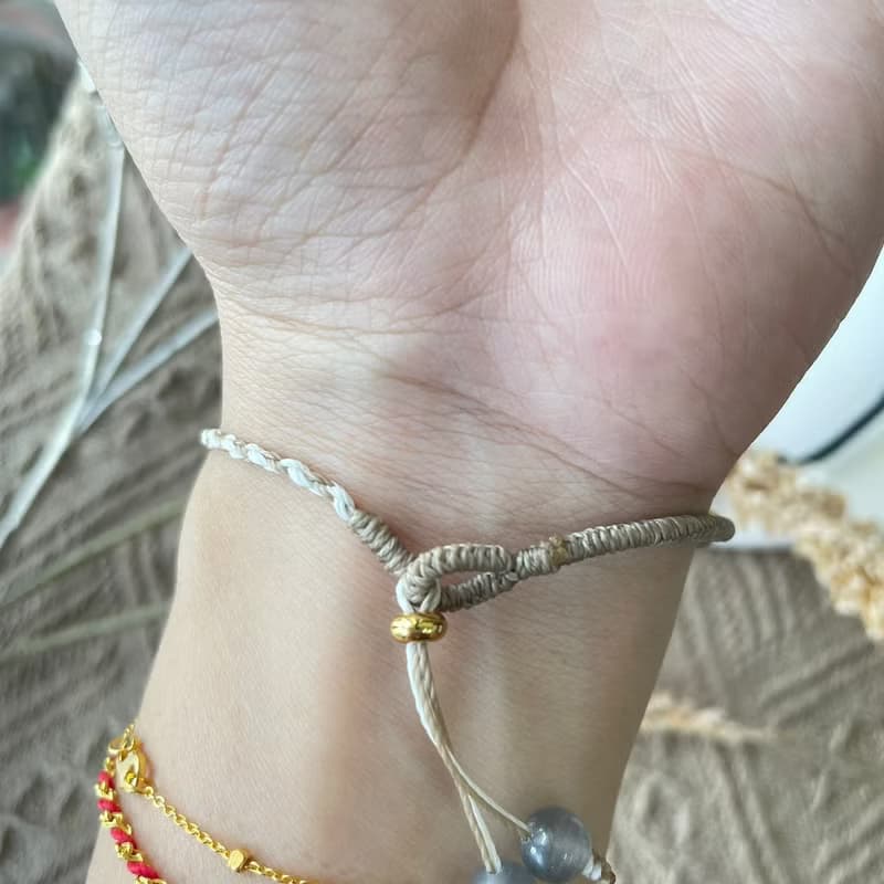 守護胎毛編繩手鍊