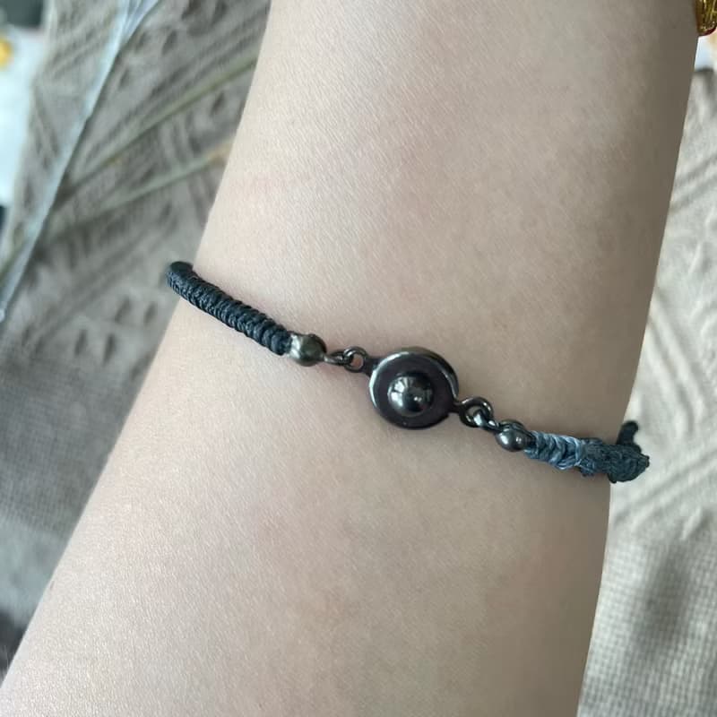 守護胎毛編繩手鍊