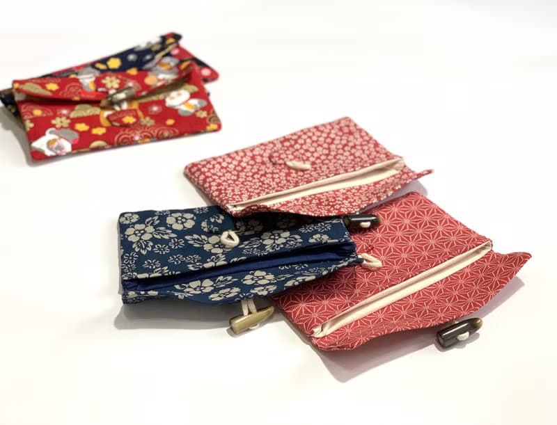 布紅包袋/墨鏡袋/招財貓/日本風