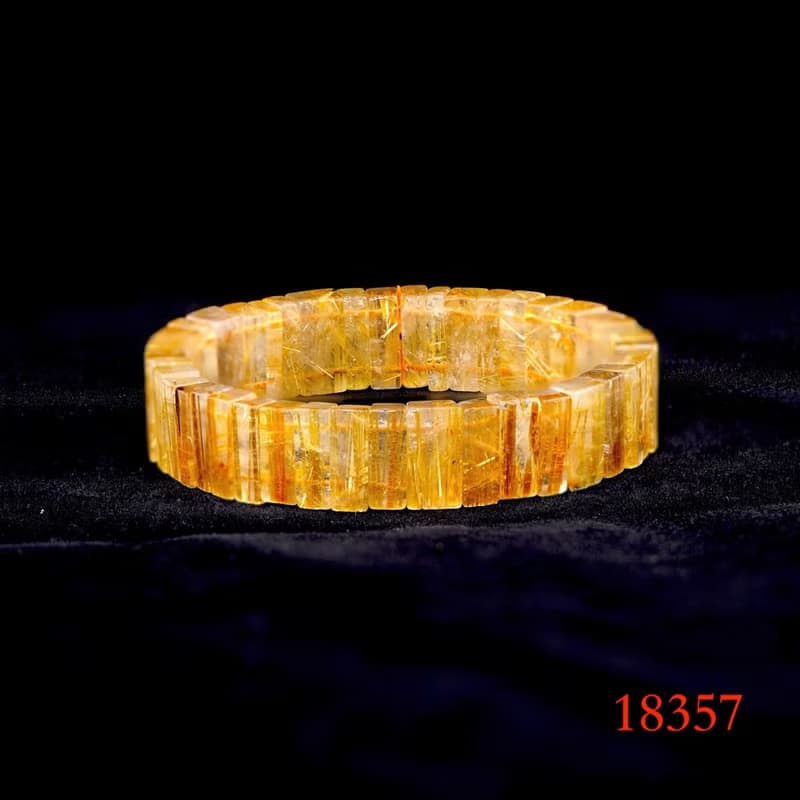 寶麗金珠寶-天然鈦晶手排