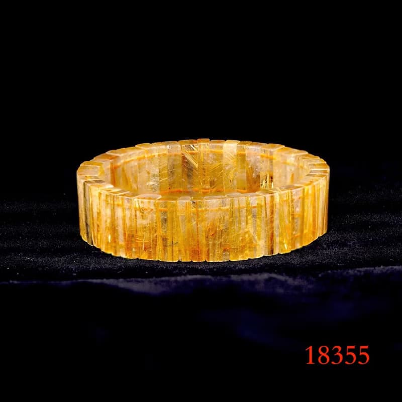 寶麗金珠寶-天然鈦晶手排