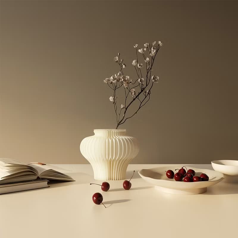 古陶花器 白色 情人節禮物 生日禮物 週年禮物