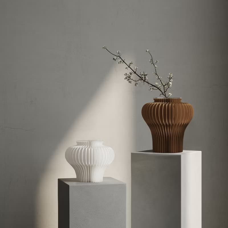 古陶花器 白色 情人節禮物 生日禮物 週年禮物