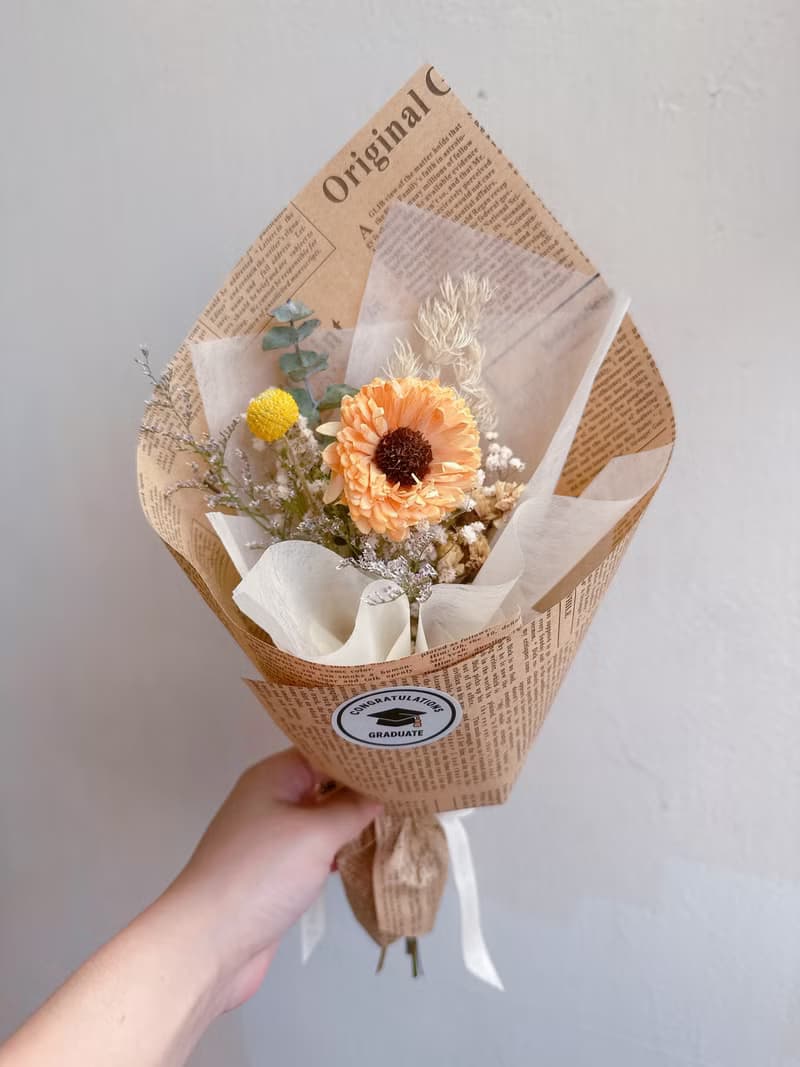 美好時光 | 畢業花束、乾燥花束、香氛花束、向日葵花束