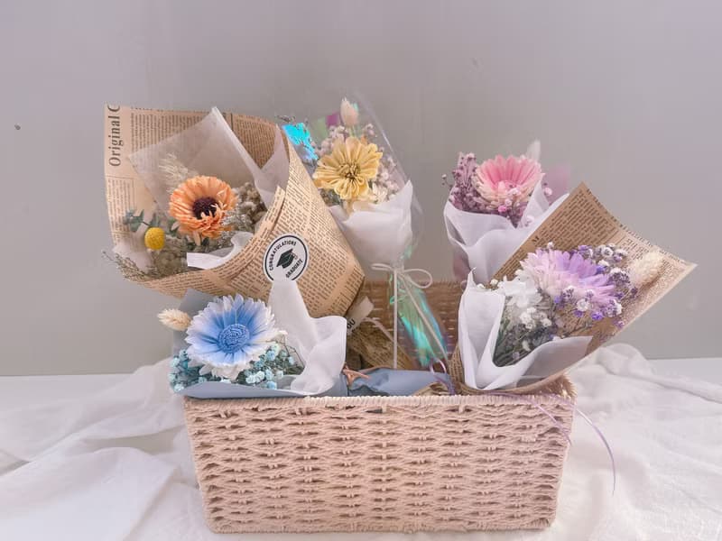 美好時光 | 畢業花束、乾燥花束、香氛花束、向日葵花束