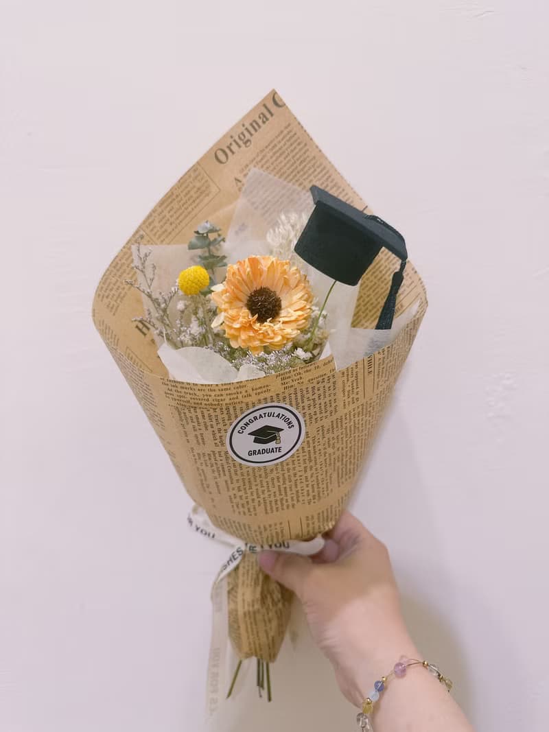 美好時光 | 畢業花束、乾燥花束、香氛花束、向日葵花束