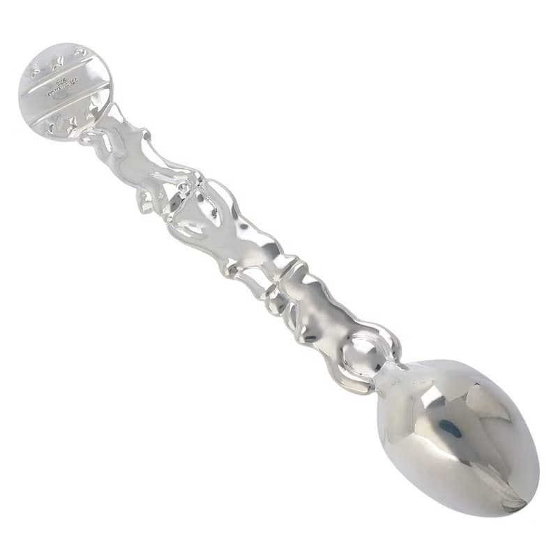 【日本直送】ティファニー TIFFANY&Co. ベビースプーン カトラリー テディベア シルバー925 _【中古】