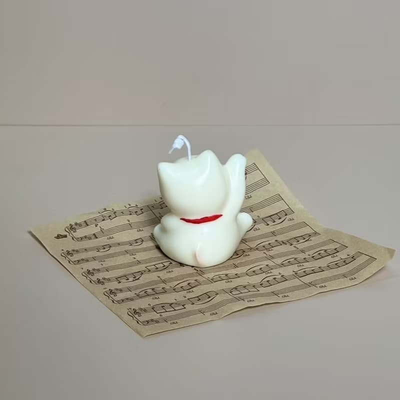 FLOW AROMA 心流香薰 | 新年禮物 | 招財貓 | 香氛蠟燭 附墊紙