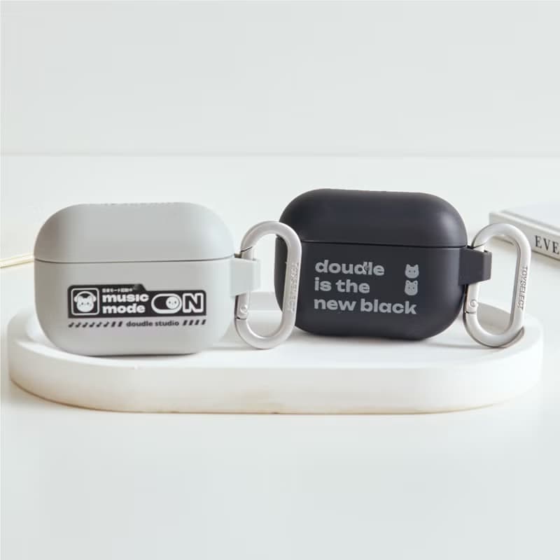 doudle studio豆喵貼標籤強悍防摔AirPods保護套