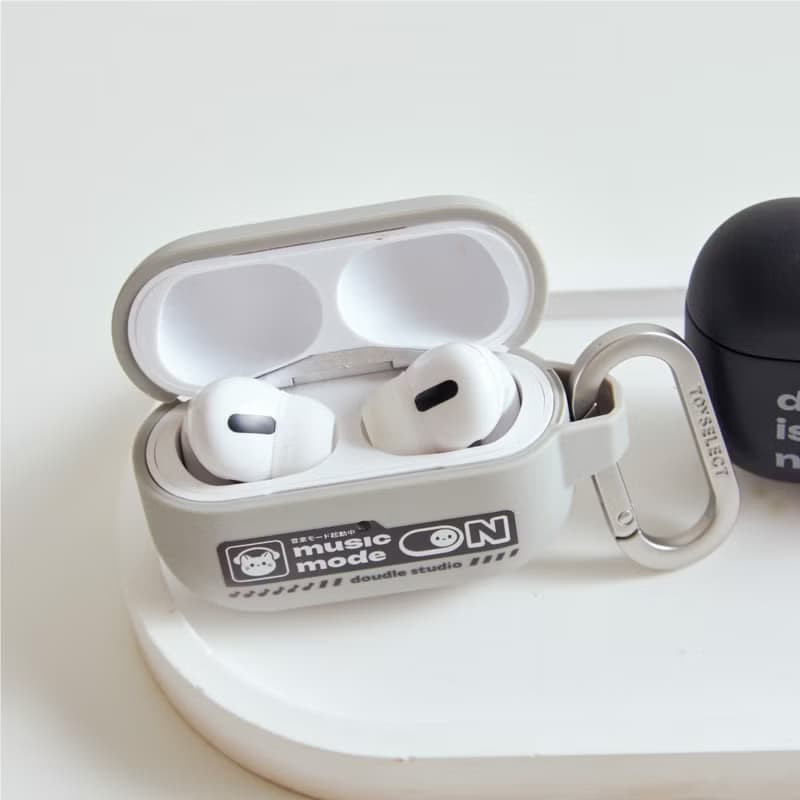 doudle studio豆喵貼標籤強悍防摔AirPods保護套