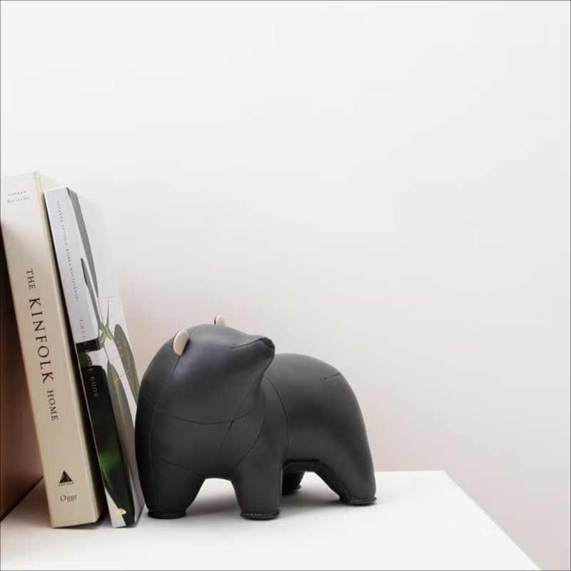 【書擋】熊 Bear 皮革動物擺飾  | 入厝禮物