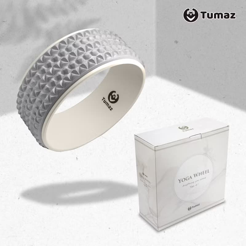 【Tumaz月熊】白月瑜珈輪  後彎美背伸展放鬆