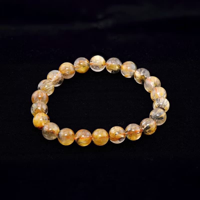 寶麗金珠寶-天然鈦晶手珠