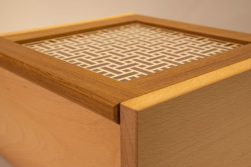 【非木不可】日式窗花上掀箱