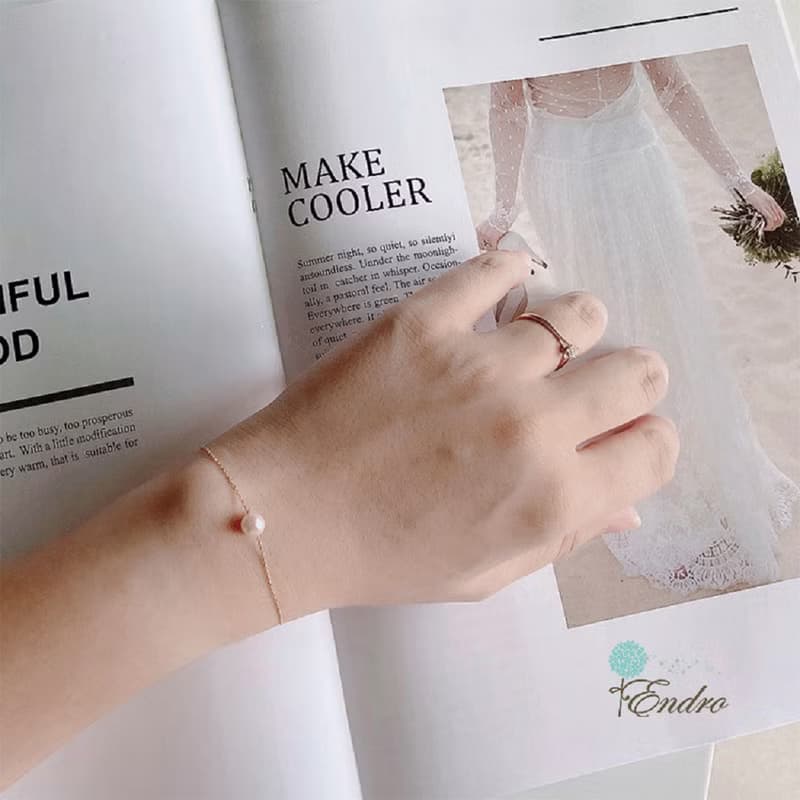 ENDRO ACC 18K 主角Akoya珍珠手鍊