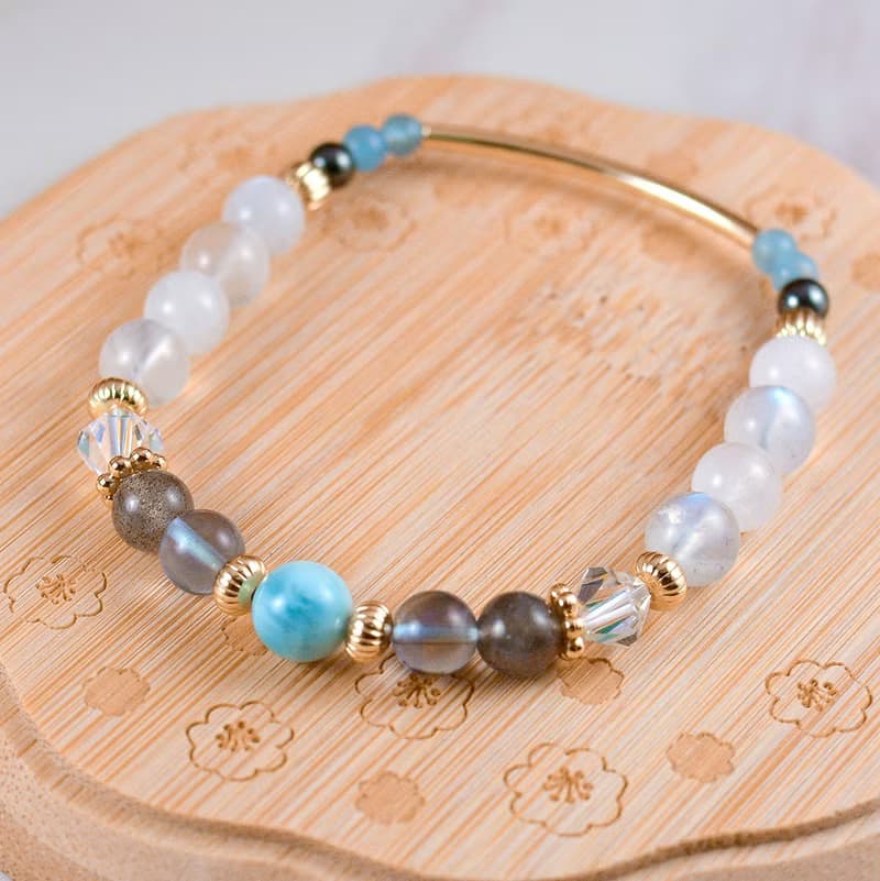 海紋石拉利瑪手鍊