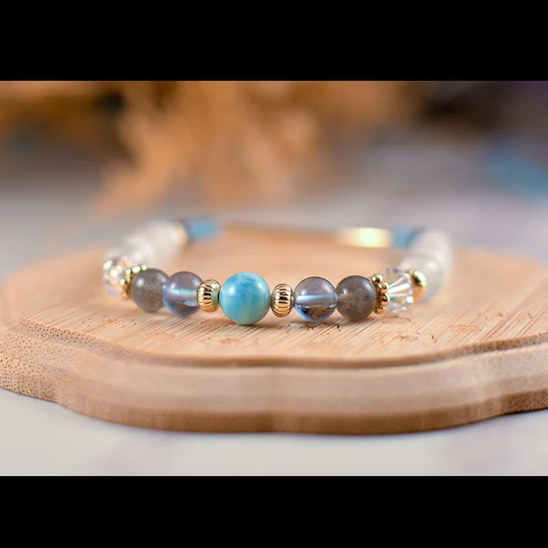 海紋石拉利瑪手鍊