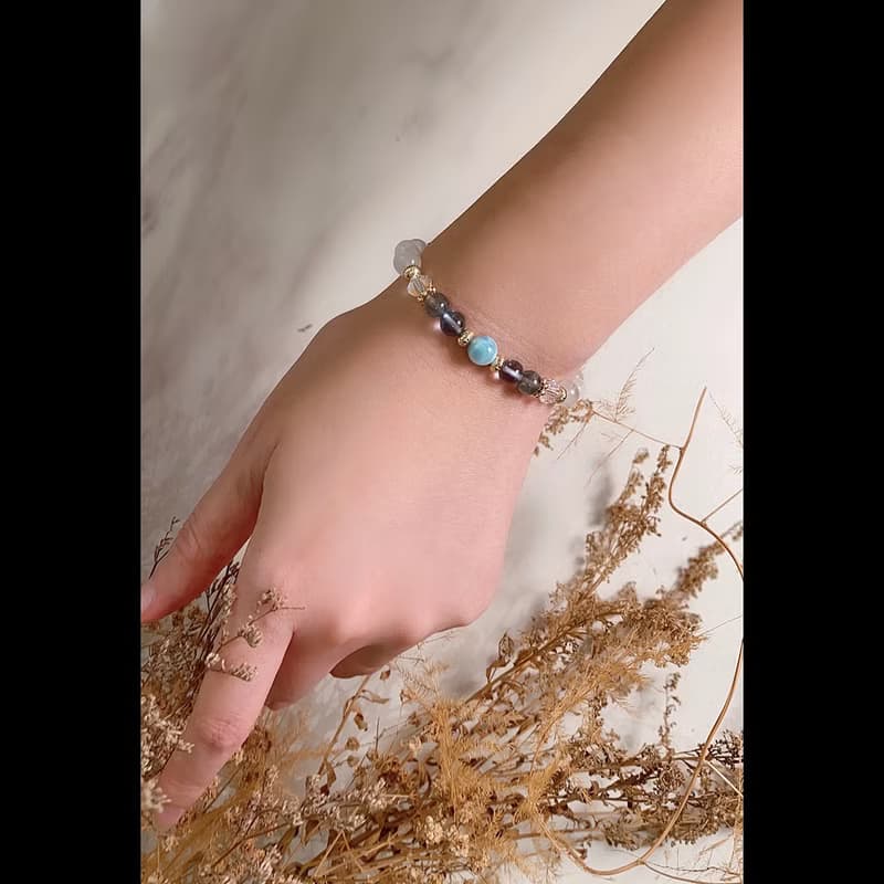 海紋石拉利瑪手鍊