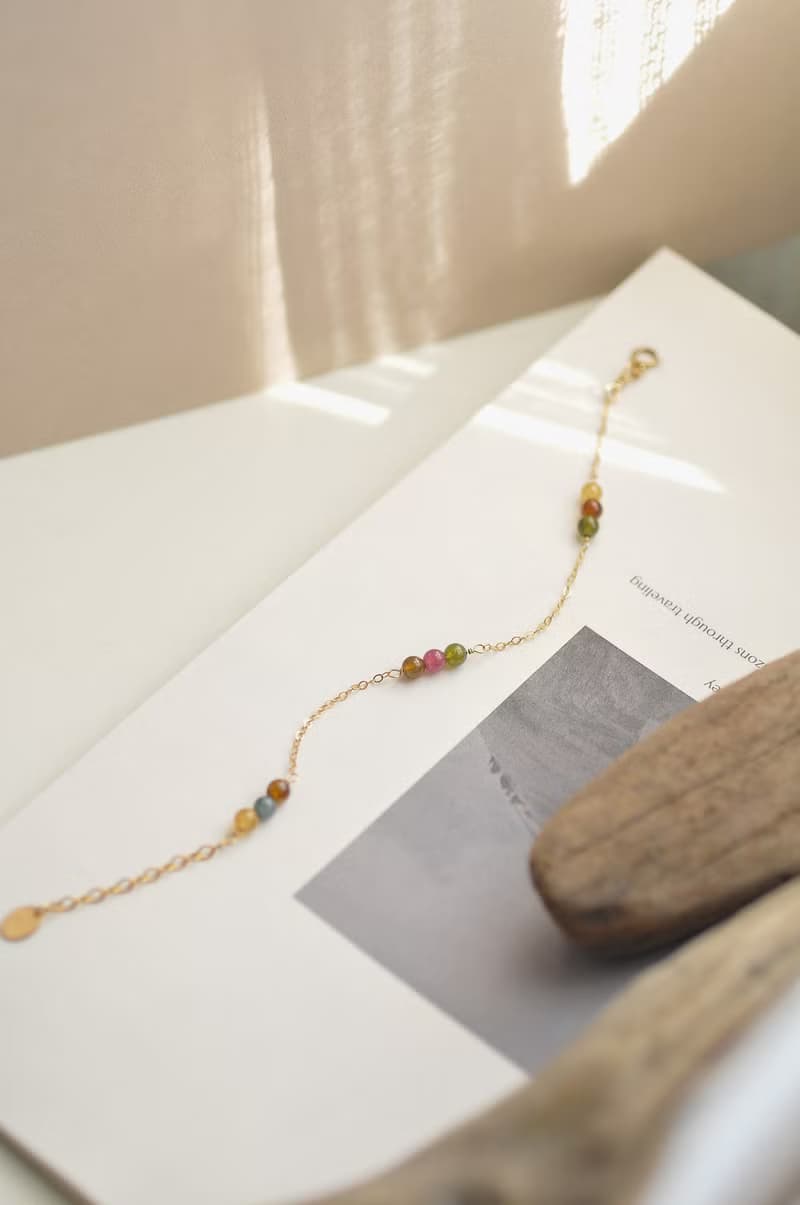 Palette 碧璽手鍊 14Kgf