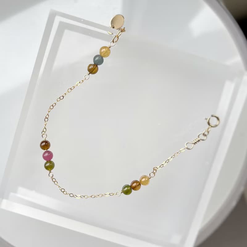 Palette 碧璽手鍊 14Kgf