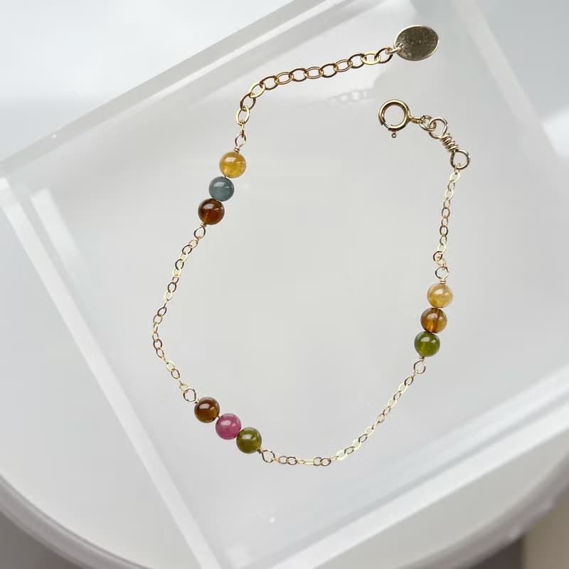 Palette 碧璽手鍊 14Kgf