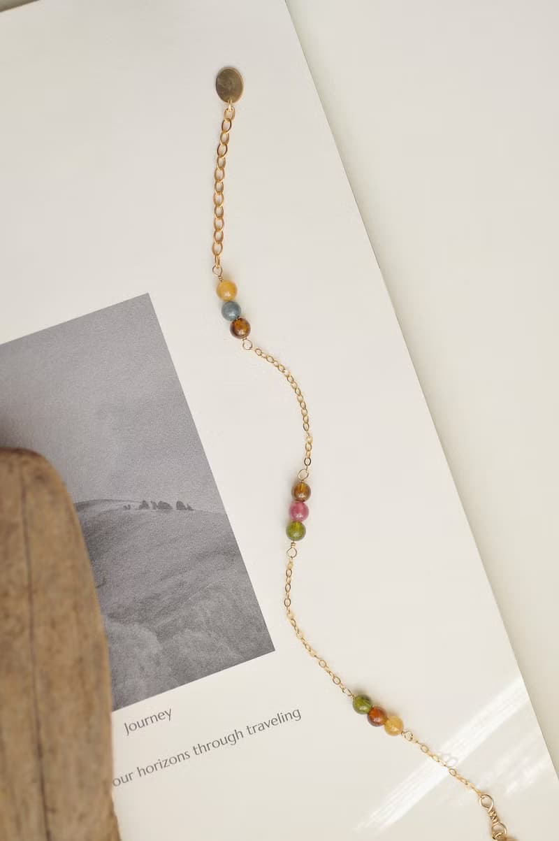 Palette 碧璽手鍊 14Kgf