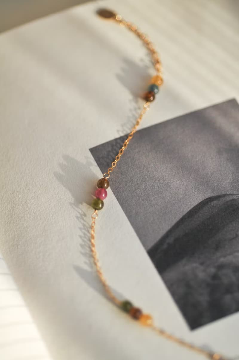 Palette 碧璽手鍊 14Kgf