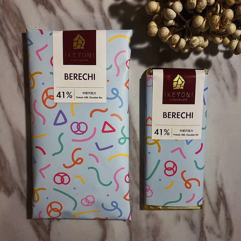 蝴蝶鹹餅牛奶巧克力 | BERECHI